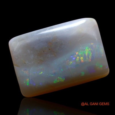 Natural Fire Opal Gemstone 4.00 Cts Loose Square Cabochon From Australia 13x9x4 mm AF-491