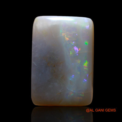 Natural Fire Opal Gemstone 4.00 Cts Loose Square Cabochon From Australia 13x9x4 mm AF-491
