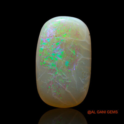3.00 Cts Natural Australian Fire Opal Loose Gemstone Oval Cabochon 14x9x3 mm AF-492