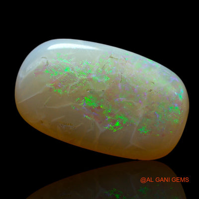 3.00 Cts Natural Australian Fire Opal Loose Gemstone Oval Cabochon 14x9x3 mm AF-492