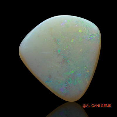 4.00 Cts Natural Australian Fire Opal Loose Gemstone Fancy Cabochon 13x12x3 mm AF-496