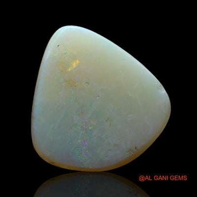 4.00 Cts Natural Australian Fire Opal Loose Gemstone Fancy Cabochon 13x12x3 mm AF-496