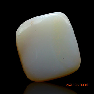 5.00 Cts Natural Australian Fire Opal Loose Gemstone Square Cabochon 12x11x4 mm AF-497