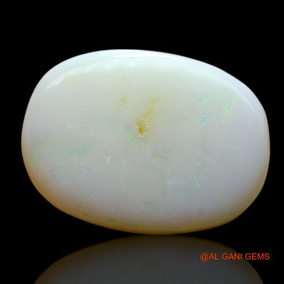 26.00 Cts Natural Australian Fire Opal Oval Cabochon Loose Gemstone For Jewelry 24x18x8 mm AF-4