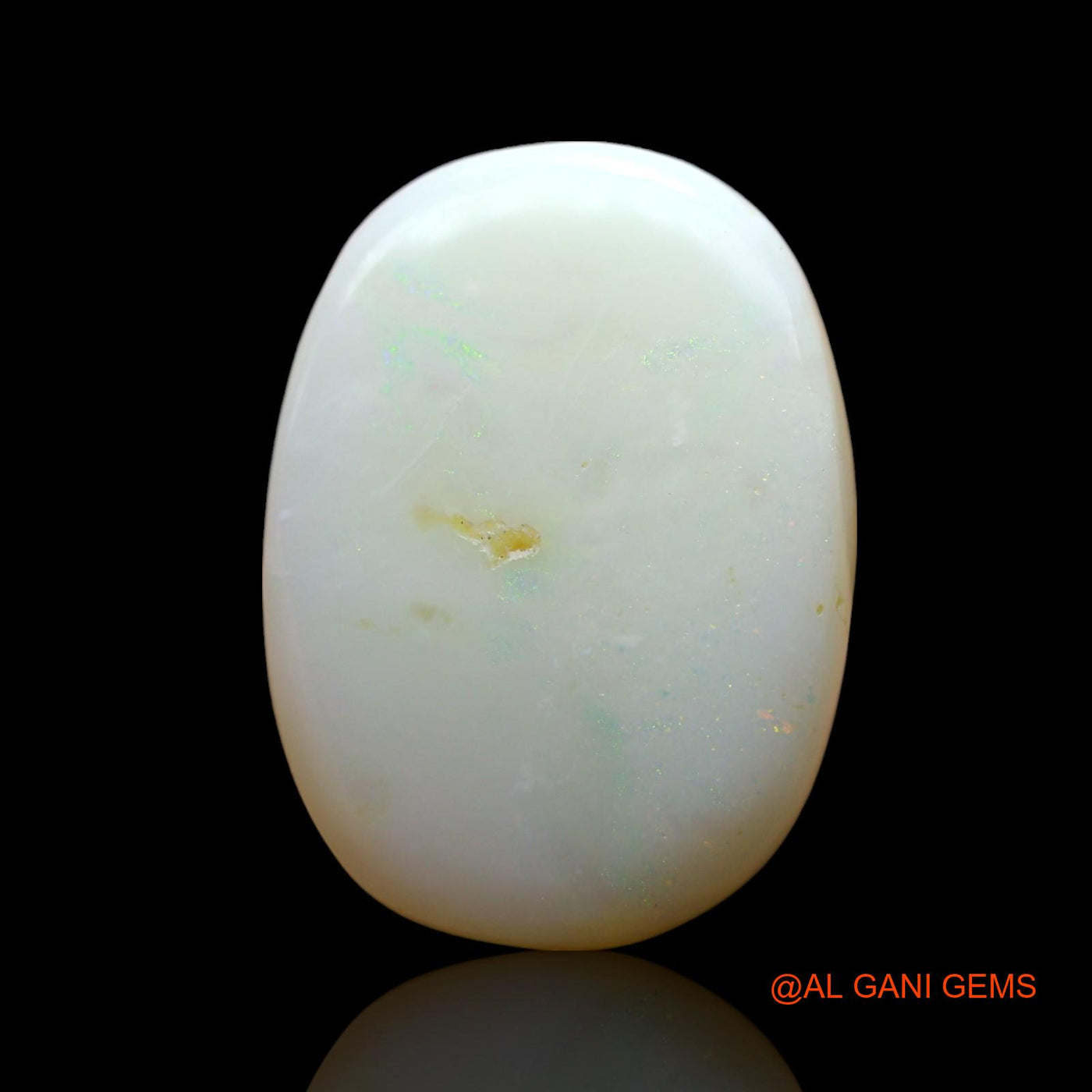 26.00 Cts Natural Australian Fire Opal Oval Cabochon Loose Gemstone For Jewelry 24x18x8 mm AF-4
