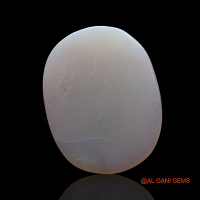 Natural Fire Opal Gemstone 2.00 Cts Loose Oval Cabochon From Australia 13x10x2 mm AF-500