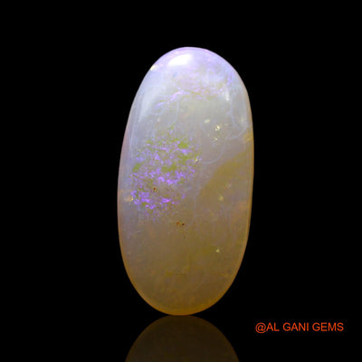4.00 Cts Natural Australian Fire Opal Loose Gemstone Oval Cabochon 16x8x4 mm AF-501