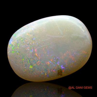 2.00 Cts Natural Australian Fire Opal Loose Gemstone Oval Cabochon 14x10x2 mm AF-503