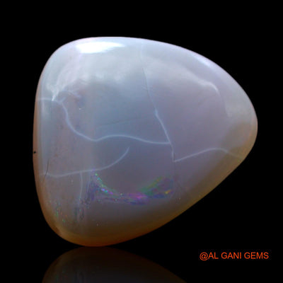 5.00 Cts Natural Australian Fire Opal Loose Gemstone Pear Cabochon 13x11x5 mm AF-506