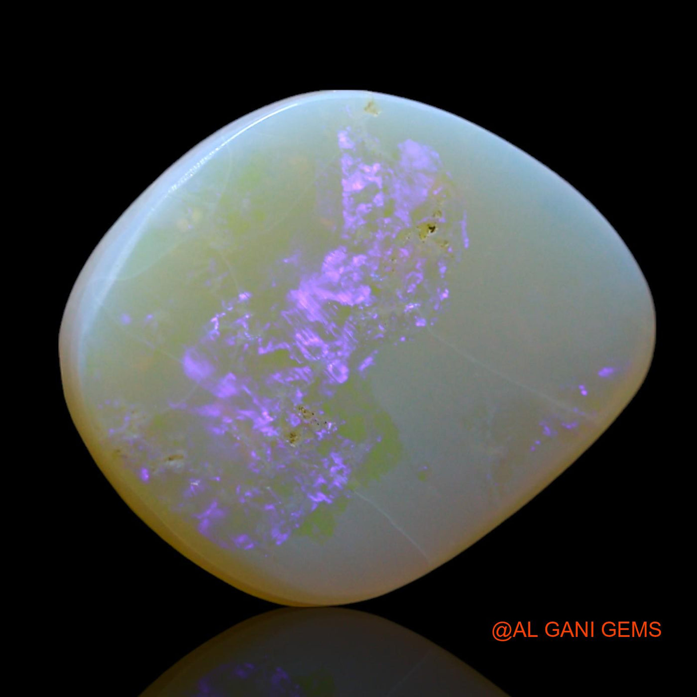 3.00 Cts Natural Australian Fire Opal Fancy Cabochon Loose Gemstone For Jewelry 14x11x3 mm AF-507