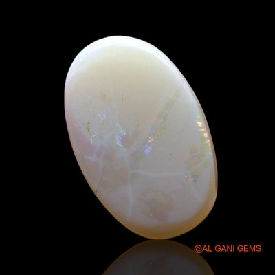 3.00 Cts Natural Australian Fire Opal Loose Gemstone Oval Cabochon 14x9x3 mm AF-509