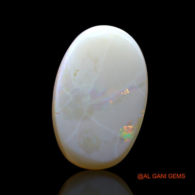 3.00 Cts Natural Australian Fire Opal Loose Gemstone Oval Cabochon 14x9x3 mm AF-509