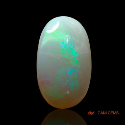 Natural Fire Opal Gemstone 3.00 Cts Loose Oval Cabochon From Australia 15x9x3 mm AF-511