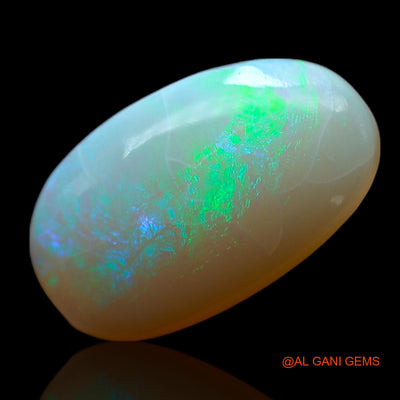 Natural Fire Opal Gemstone 3.00 Cts Loose Oval Cabochon From Australia 15x9x3 mm AF-511