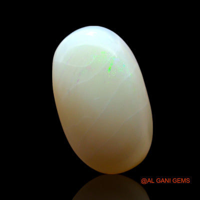 Natural Fire Opal Gemstone 4.00 Cts Loose Oval Cabochon From Australia 14x9x4 mm AF-513