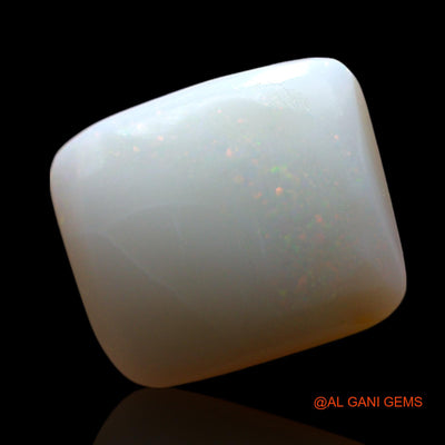 3.00 Cts Natural Australian Fire Opal Loose Gemstone Square Cabochon 11x10x3 mm AF-517