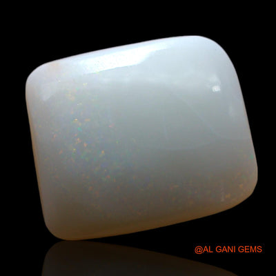 3.00 Cts Natural Australian Fire Opal Loose Gemstone Square Cabochon 11x10x3 mm AF-517