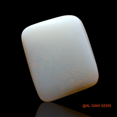 3.00 Cts Natural Australian Fire Opal Loose Gemstone Square Cabochon 11x10x3 mm AF-517
