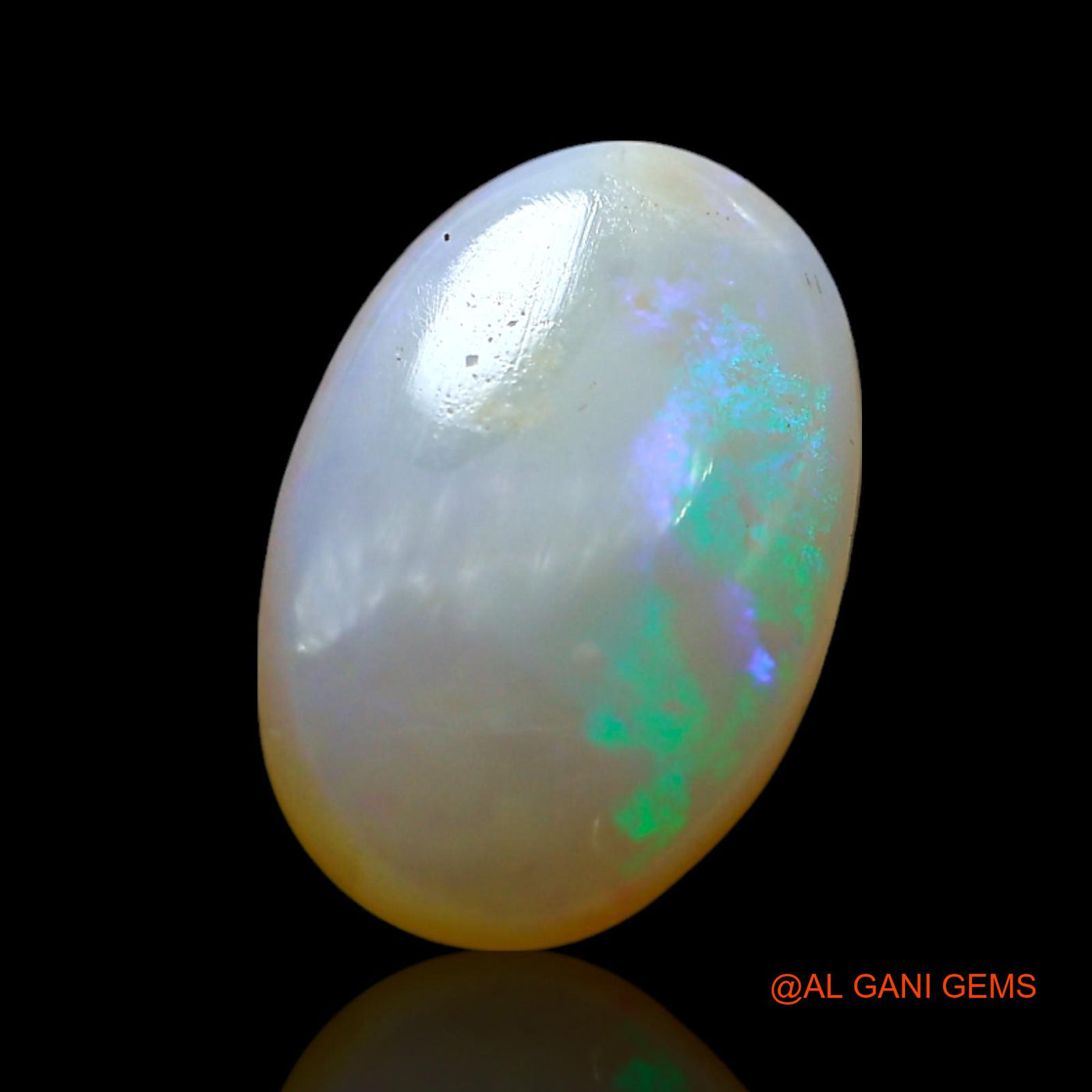 3.00 Cts Natural Australian Fire Opal Loose Gemstone Oval Cabochon 14x9x4 mm AF-518