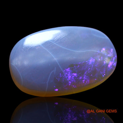 Natural Untreated Fire Opal Loose Gemstone Oval Cabochon From Australia 2.00 Cts 13x9x2 mm AF-519