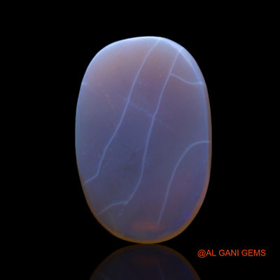 Natural Untreated Fire Opal Loose Gemstone Oval Cabochon From Australia 2.00 Cts 13x9x2 mm AF-519