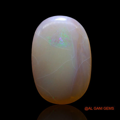 6.00 Cts Natural Australian Fire Opal Loose Gemstone Oval Cabochon 18x12x4 mm AF-51