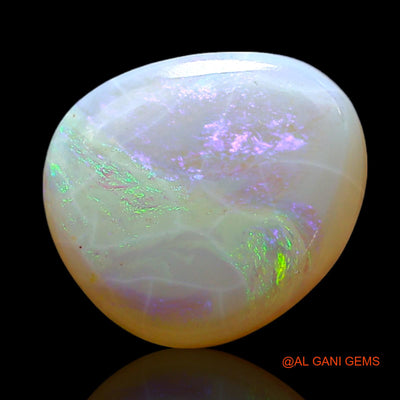 3.00 Cts Natural Australian Fire Opal Fancy Cabochon Loose Gemstone For Jewelry 12x11x3 mm AF-525