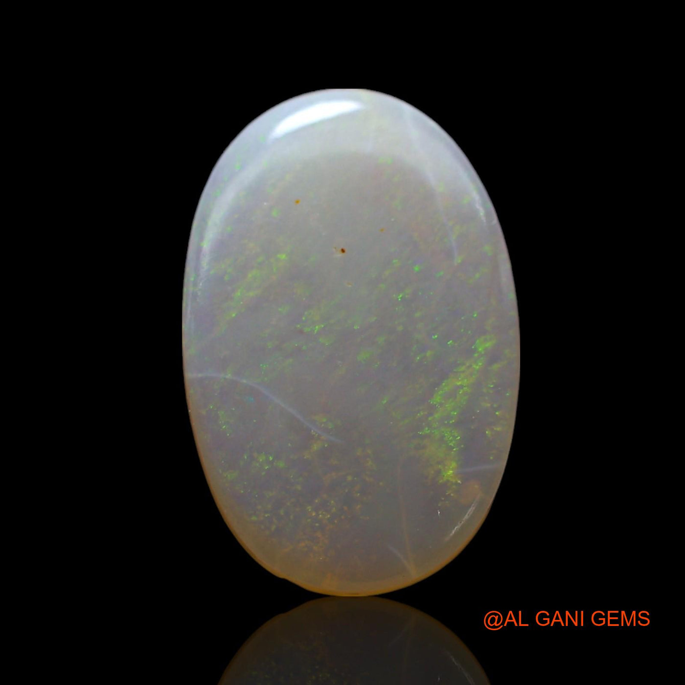 2.00 Cts Natural Australian Fire Opal Loose Gemstone Oval Cabochon 14x9x2 mm AF-527
