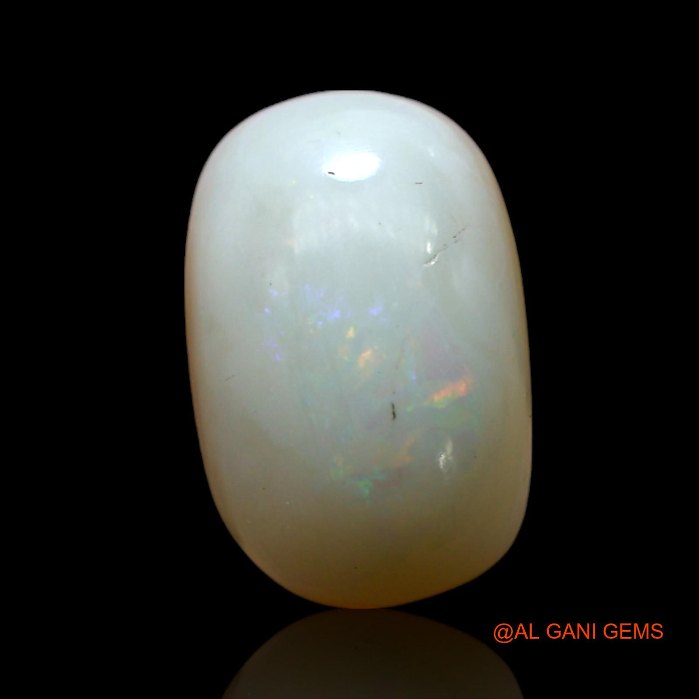 5.00 Cts Natural Australian Fire Opal Loose Gemstone Oval Cabochon 13x8x6 mm AF-528