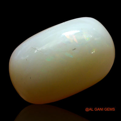 5.00 Cts Natural Australian Fire Opal Loose Gemstone Oval Cabochon 13x8x6 mm AF-528
