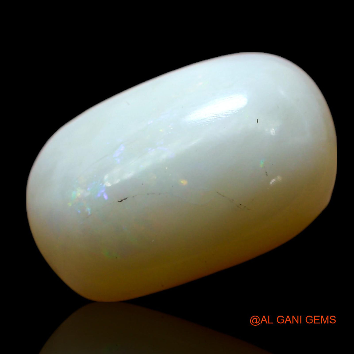 5.00 Cts Natural Australian Fire Opal Loose Gemstone Oval Cabochon 13x8x6 mm AF-528