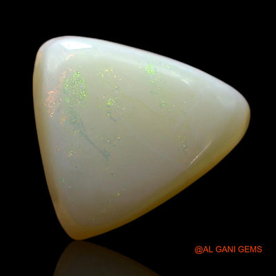 3.00 Cts Natural Australian Fire Opal Loose Gemstone Trillion Cabochon 11x10x4 mm AF-529