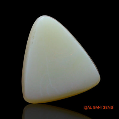 3.00 Cts Natural Australian Fire Opal Loose Gemstone Trillion Cabochon 11x10x4 mm AF-529