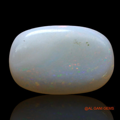 Natural Untreated Fire Opal Loose Gemstone Oval Cabochon From Australia 1.00 Cts 13x8x2 mm AF-530