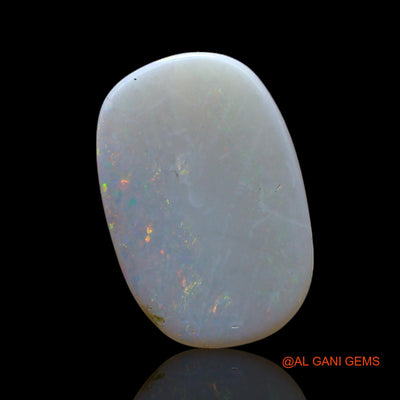 Natural Untreated Fire Opal Loose Gemstone Oval Cabochon From Australia 1.00 Cts 13x8x2 mm AF-530