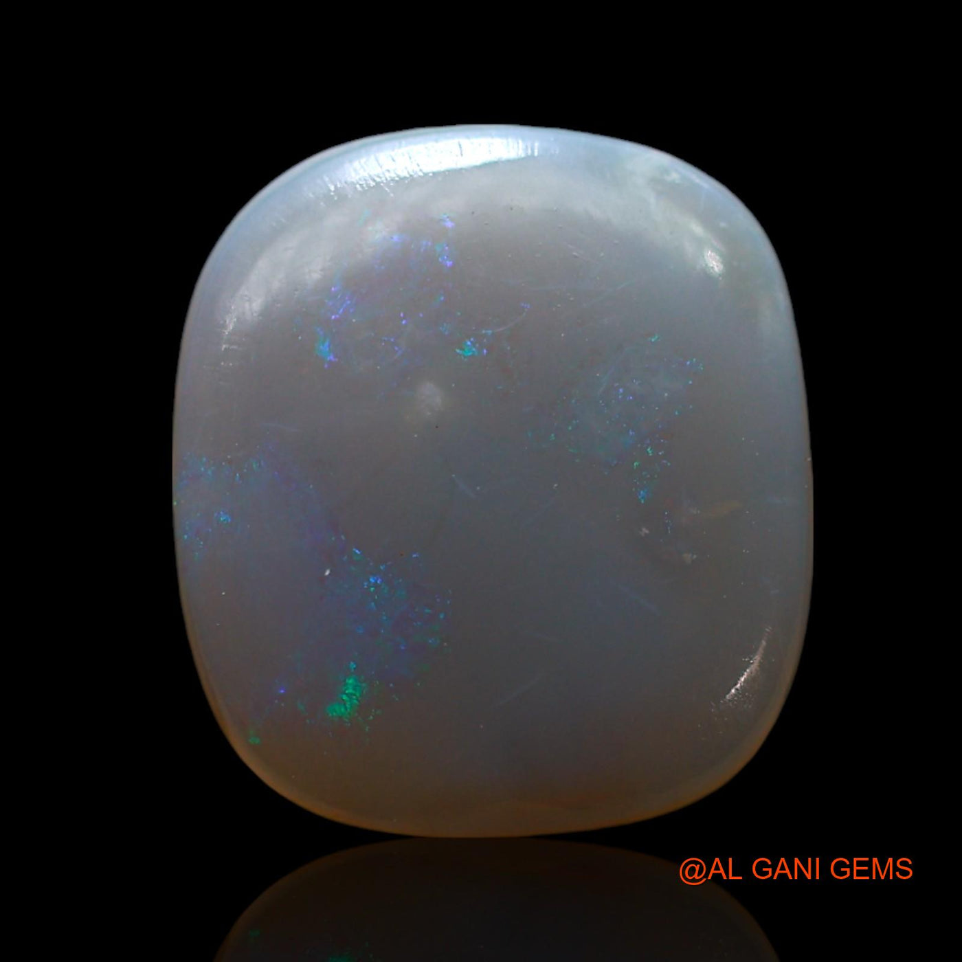 Natural Untreated Fire Opal Loose Gemstone Oval Cabochon From Australia 3.00 Cts 12x11x3 mm AF-531