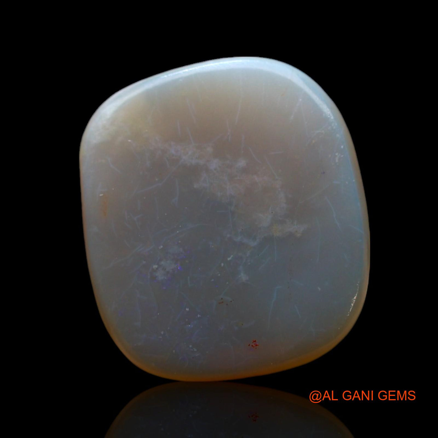 Natural Untreated Fire Opal Loose Gemstone Oval Cabochon From Australia 3.00 Cts 12x11x3 mm AF-531
