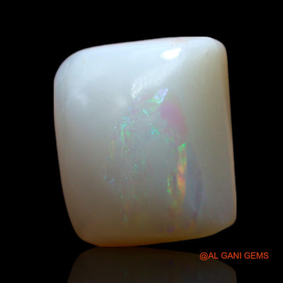 5.00 Cts Natural Australian Fire Opal Loose Gemstone Square Cabochon 10x9x6 mm AF-534