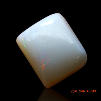 5.00 Cts Natural Australian Fire Opal Loose Gemstone Square Cabochon 10x9x6 mm AF-534
