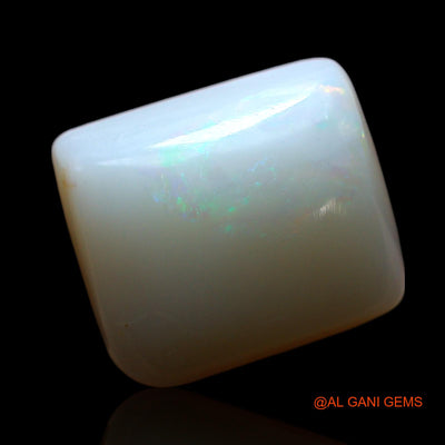5.00 Cts Natural Australian Fire Opal Loose Gemstone Square Cabochon 10x9x6 mm AF-534