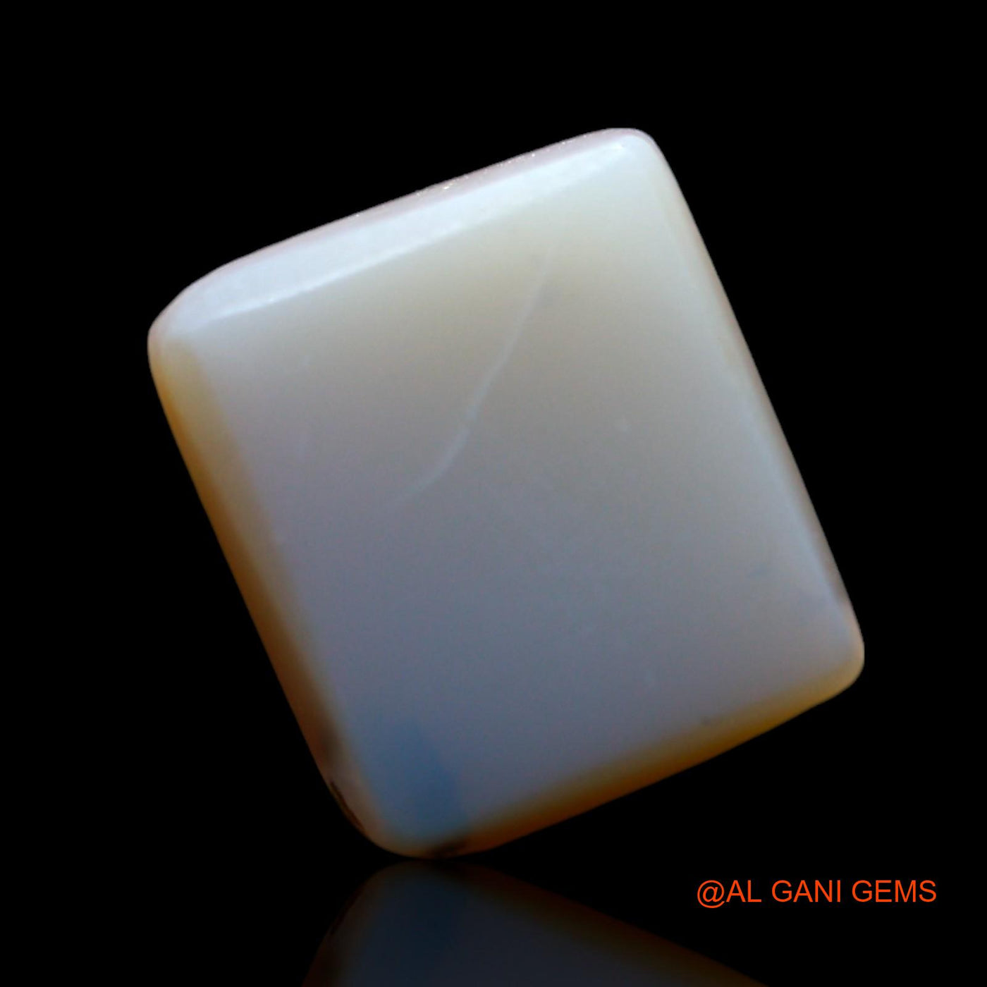 5.00 Cts Natural Australian Fire Opal Loose Gemstone Square Cabochon 10x9x6 mm AF-534