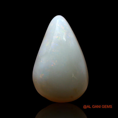 2.00 Cts Unheated Australian Fire Opal Loose Gemstone Pear Cabochon Natural 13x8x4 mm AF-539