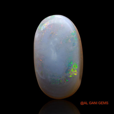 Natural Fire Opal Gemstone 12.00 Cts Loose Oval Cabochon From Australia 18x10x8 mm AF-53