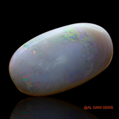 Natural Fire Opal Gemstone 12.00 Cts Loose Oval Cabochon From Australia 18x10x8 mm AF-53