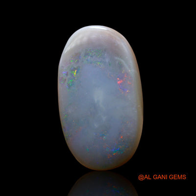 Natural Fire Opal Gemstone 12.00 Cts Loose Oval Cabochon From Australia 18x10x8 mm AF-53