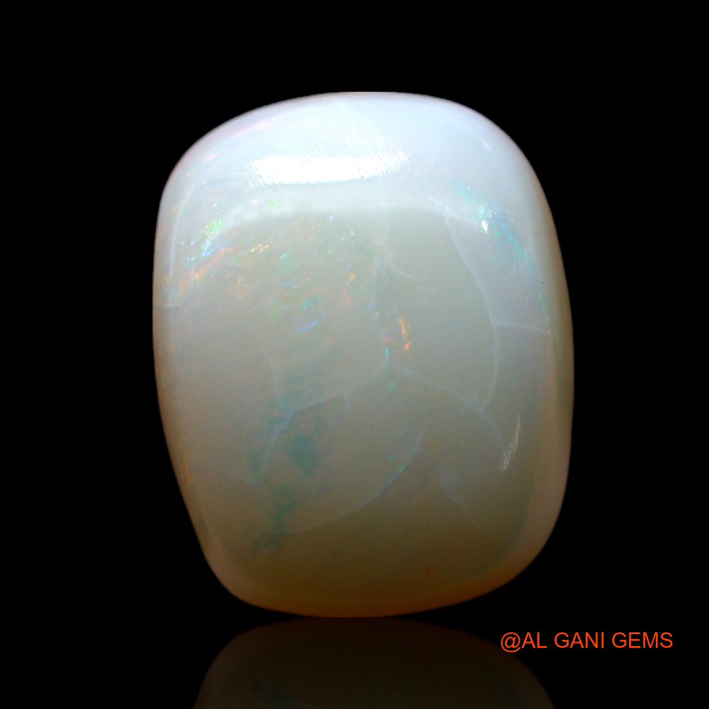 3.00 Cts Natural Australian Fire Opal Loose Gemstone Oval Cabochon 12x9x3 mm AF-540