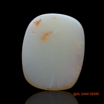 3.00 Cts Natural Australian Fire Opal Loose Gemstone Oval Cabochon 12x9x3 mm AF-540