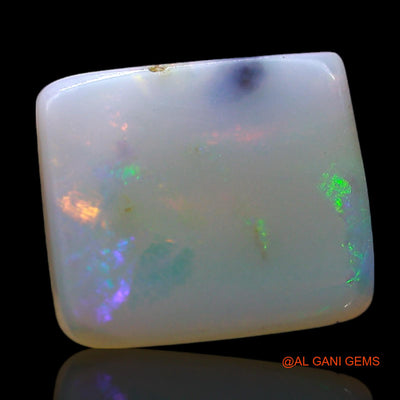 2.00 Cts Natural Australian Fire Opal Square Cabochon Loose Gemstone For Jewelry 11x9x2 mm AF-542