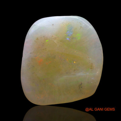 2.00 Cts Natural Australian Fire Opal Loose Gemstone Fancy Cabochon 12x11x2 mm AF-543