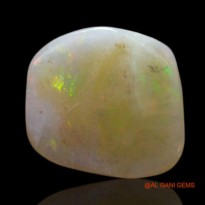 2.00 Cts Natural Australian Fire Opal Loose Gemstone Fancy Cabochon 12x11x2 mm AF-543